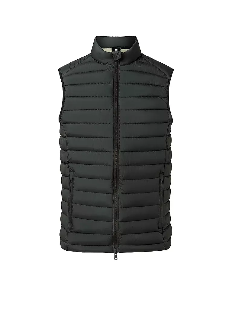 ECOALF | Steppgilet CARDIFFALF | dunkelgrün