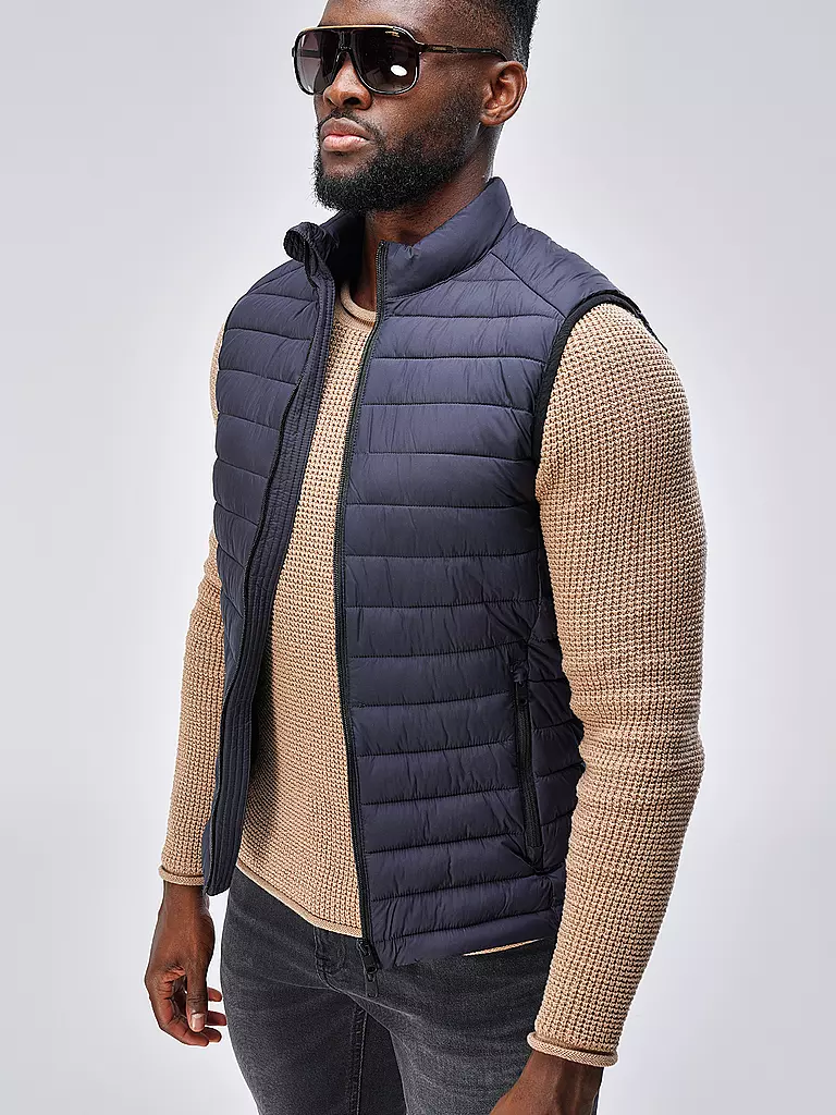 ECOALF | Steppgilet | blau