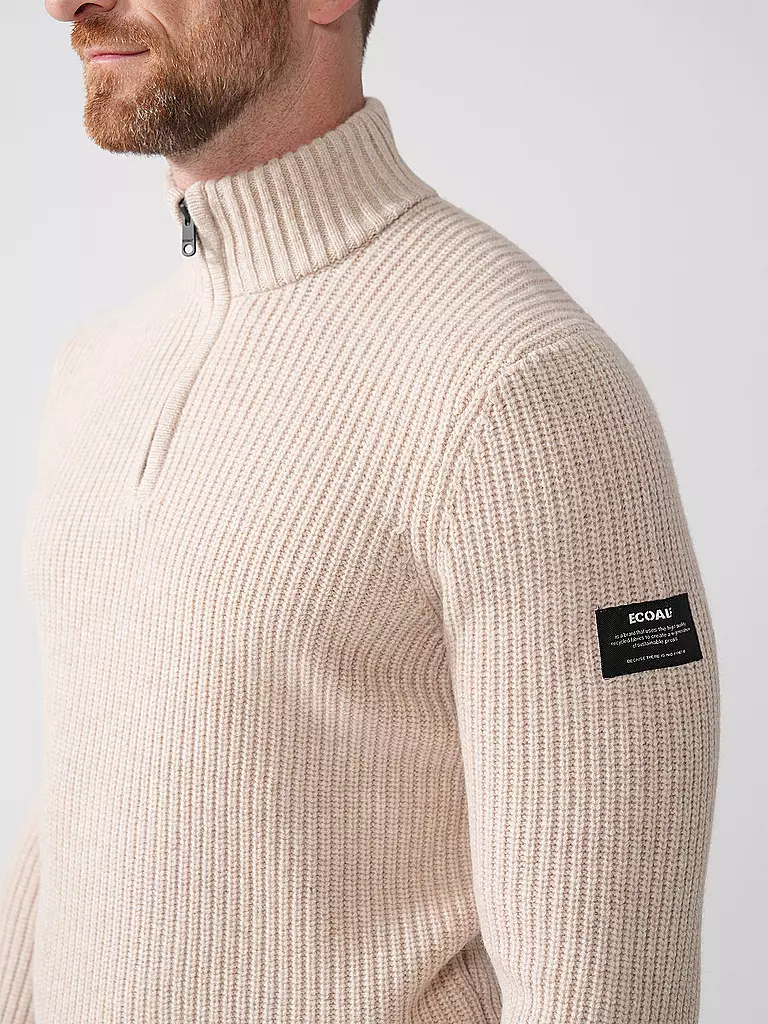 ECOALF | Troyer Pullover | beige