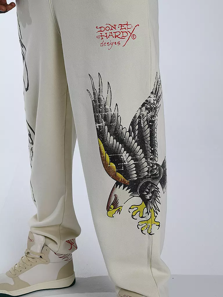 ED HARDY | Jogginghose GOLDEN EAGLE | beige