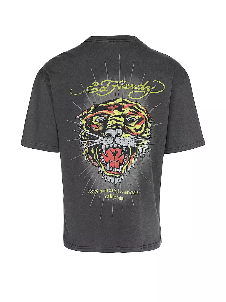 ED HARDY | T-Shirt  | grau