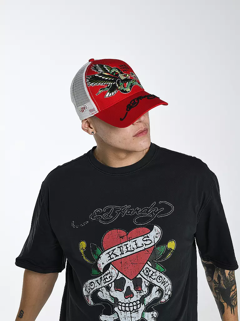 ED HARDY | T-Shirt LOVE KILLS SLOWLY | schwarz