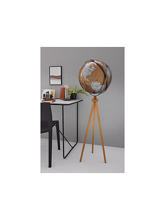 EMFORM | Standglobus - Sputnik 43 cm bronze/silber