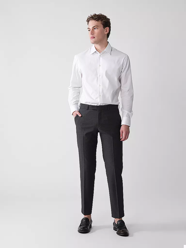 EMPORIO ARMANI | Hemd Slim Fit  | weiss