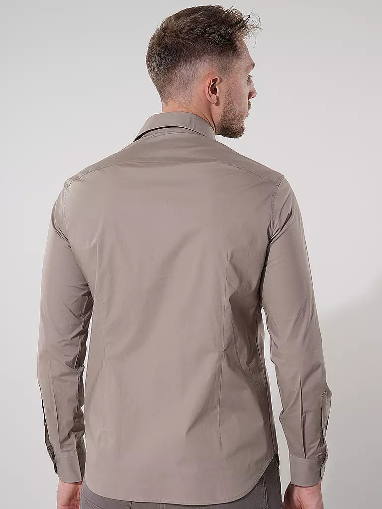 EMPORIO ARMANI | Hemd Slim Fit | beige