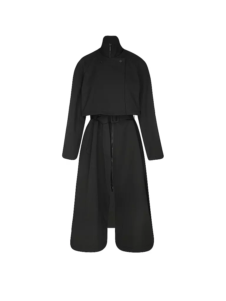 EMPORIO ARMANI | Trenchcoat | schwarz