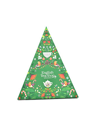 ENGLISH TEA SHOP | Tee Adventkalender 25 Beutel Gruen / Bunt