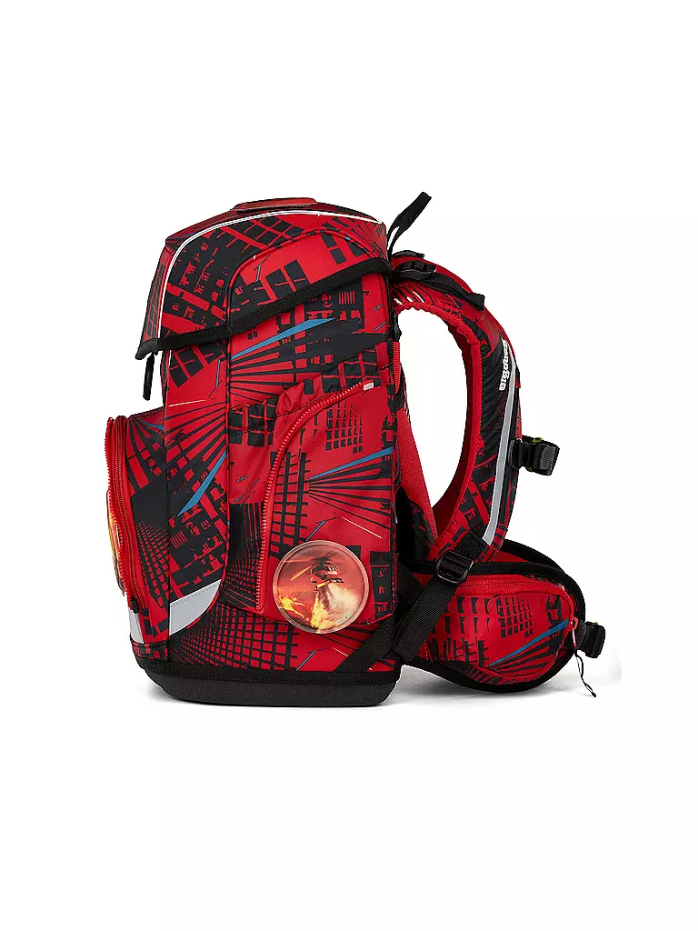 ERGOBAG | Schultaschen Set 5tlg CUBO | rot