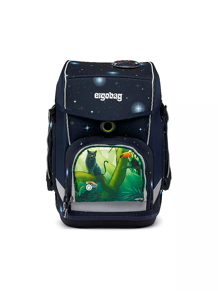 ERGOBAG | Zip Set Zippies LED Jungle | bunt