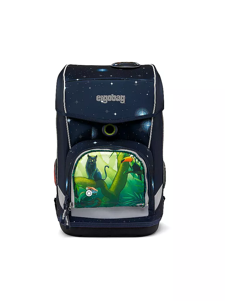 ERGOBAG | Zip Set Zippies LED Jungle | bunt