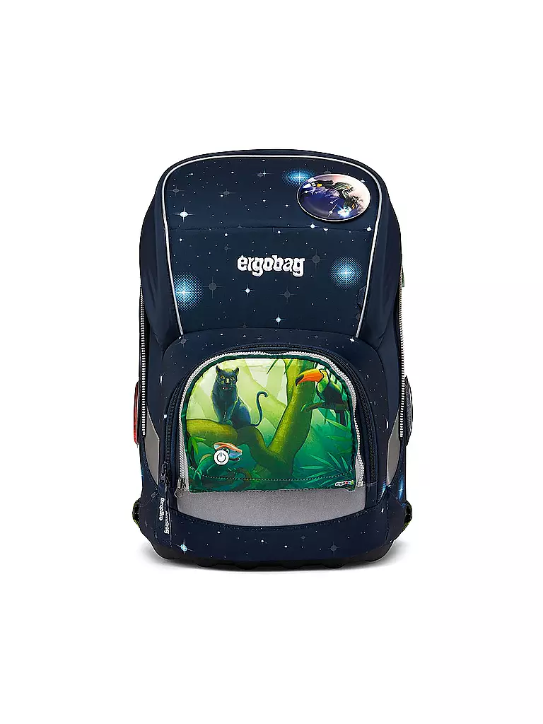 ERGOBAG | Zip Set Zippies LED Jungle | bunt