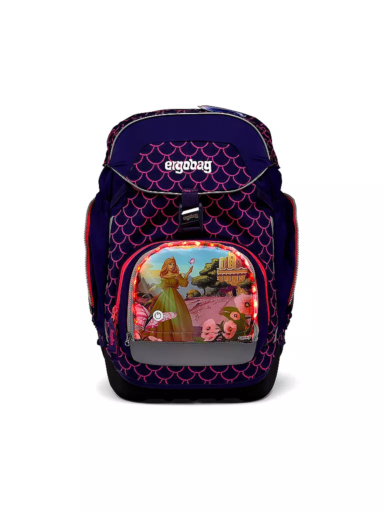 ERGOBAG | Zip Set Zippies LED Prinzessin | bunt