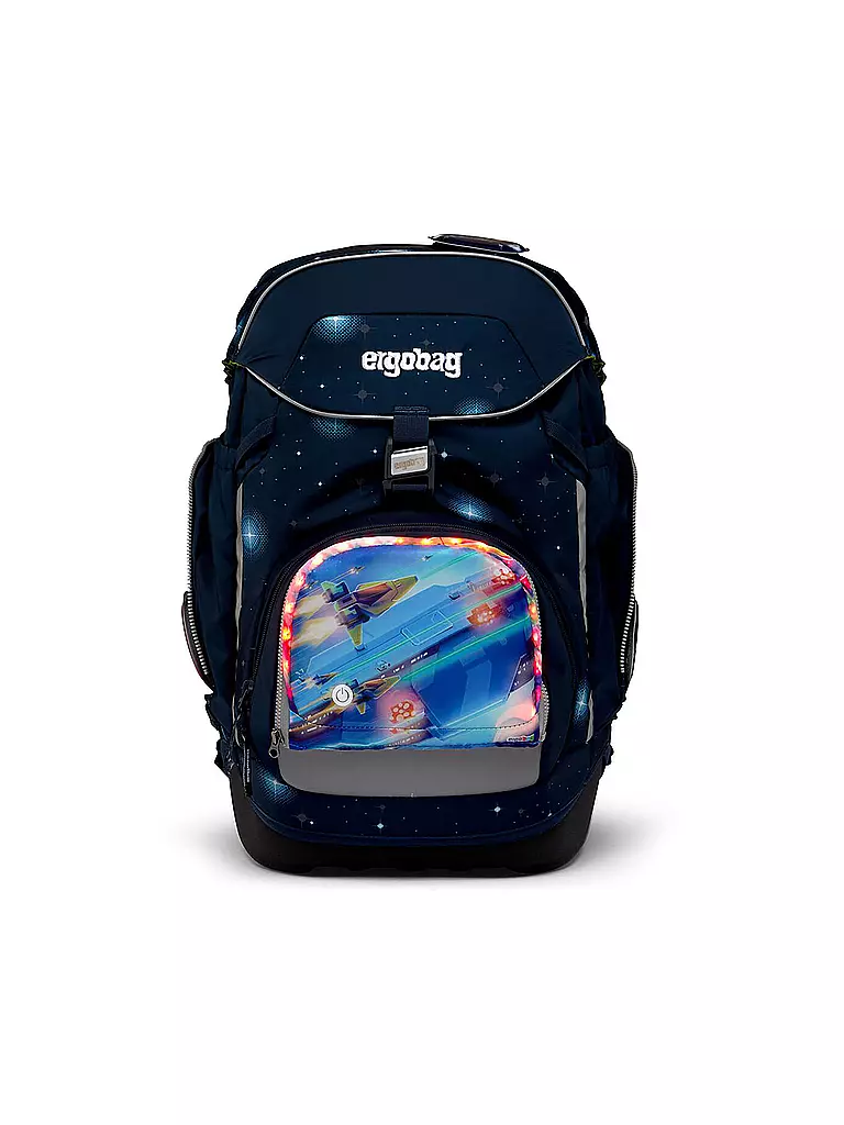 ERGOBAG | Zip Set Zippies LED Raumschiff | bunt