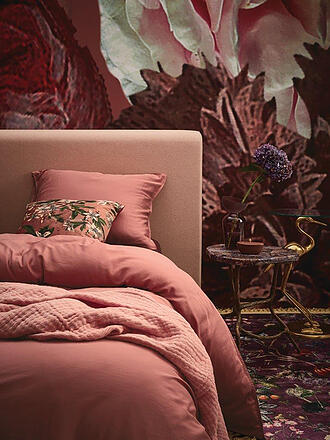 ESSENZA | Satin-Bettwäsche 70x90cm/140x200cm Dusty Rose