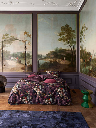 ESSENZA | Satin Bettwäsche 70x90cm/140x200cm KARLI Purple Tulip