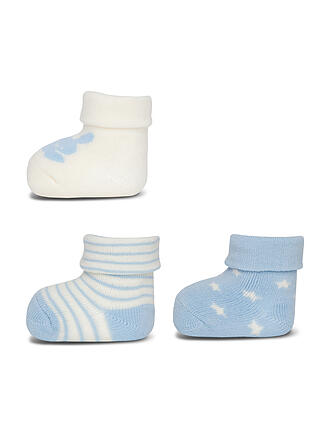 EWERS | Baby Socken 3er Pack h.blau