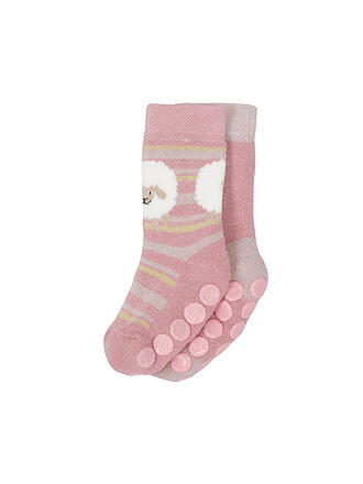 EWERS | Kinder ABS Socken 2-er Pkg flieder / rose