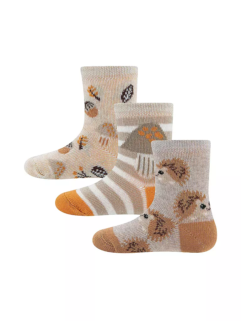 EWERS | Baby Socken 3-er Pkg. beige | beige