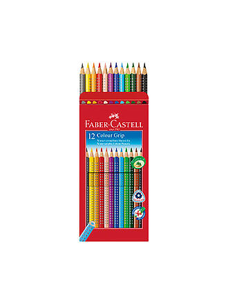 FABER-CASTELL | Colour Grip Buntstift, 12er Kartonetui