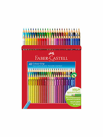 FABER-CASTELL | Colour Grip Buntstift, 48er Kartonetui