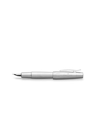 FABER-CASTELL | Füller e-motion pure mittel (Silver)