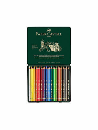 FABER-CASTELL | Polychromos Farbstifte 24er Metalletui