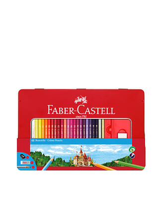 FABER-CASTELL | Buntstiftebox Hexagonal (48 Stk.)