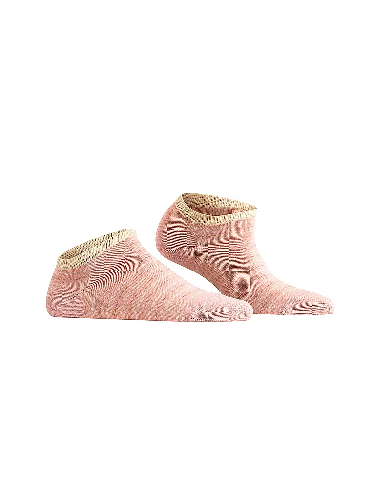 FALKE |  Sneaker Socken " Strip Shimmer " blossom | rosa