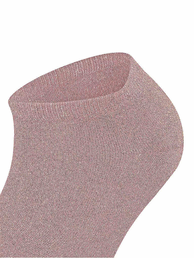 FALKE |  Sneakersocken SHINY blossom | schwarz