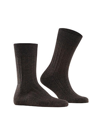 FALKE | Socken TEPPICH IM SCHUH dark brown mel.