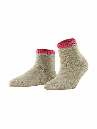 FALKE | Socken Cosy Plush nut mel.