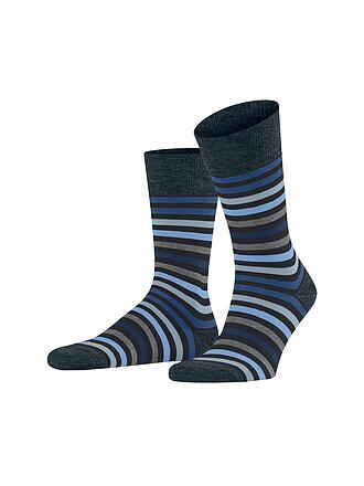 FALKE | Socken TINTED STRIPE dark navy