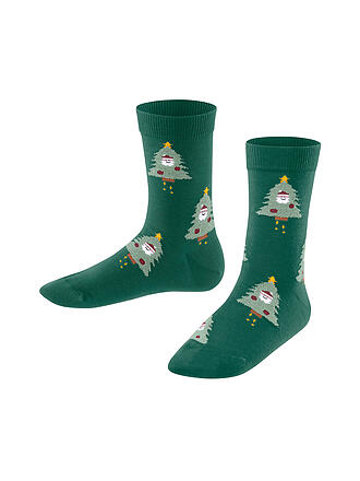 FALKE | Junge Socken SPACEROCKET emerald