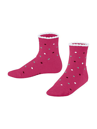 FALKE | Kinder Socken MULTIDOT fuchsia