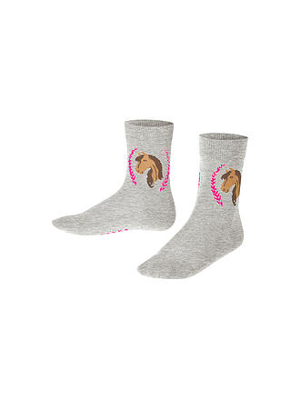 FALKE | Mädchen Socken light grey