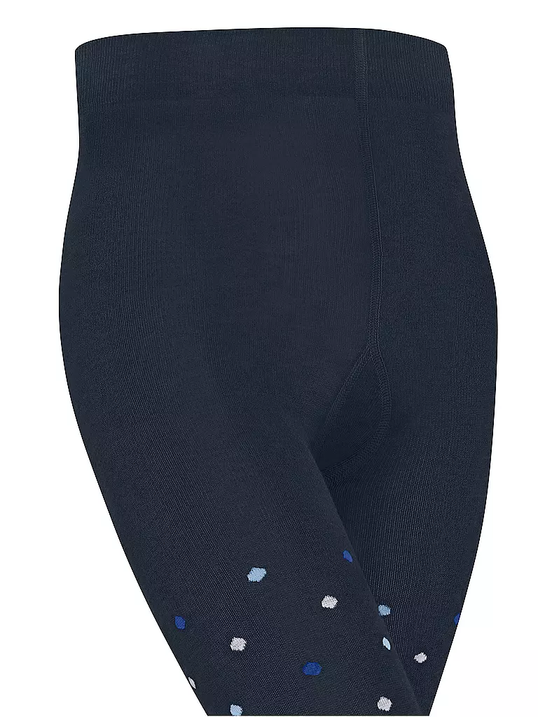 FALKE | Baby Mädchen Strumpfhose MULTIDOT space blue | blau