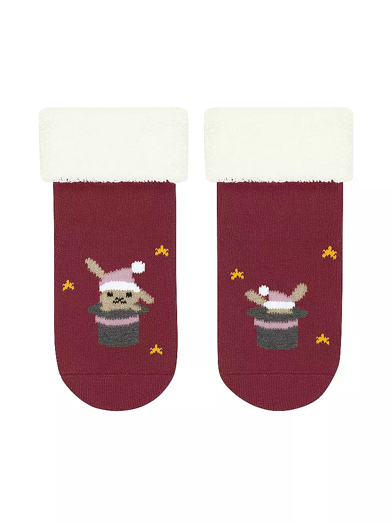 FALKE | Baby Socken MAGIC BUNNY ruby | dunkelrot