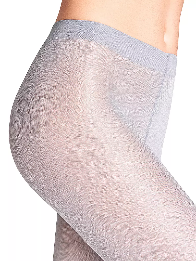 FALKE | Damen Feinstrumpfhose DAWN steel grey | hellgrau