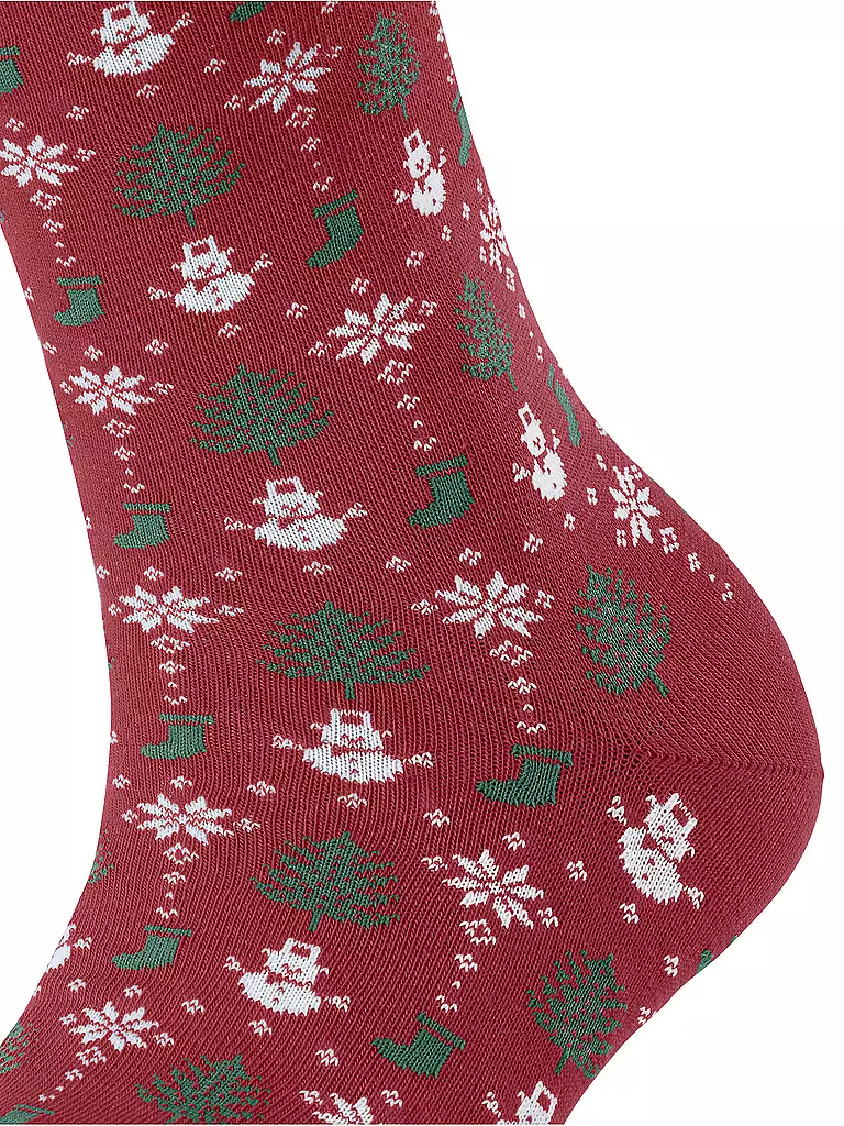 FALKE | Damen Socken MERRY PARTY scarlet | rot