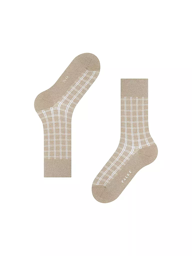 FALKE | Herren Socken MODERN TAILOR, pebble mel. | hellgrau