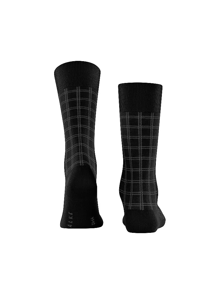 FALKE | Herren Socken MODERN TAILOR black | hellgrau