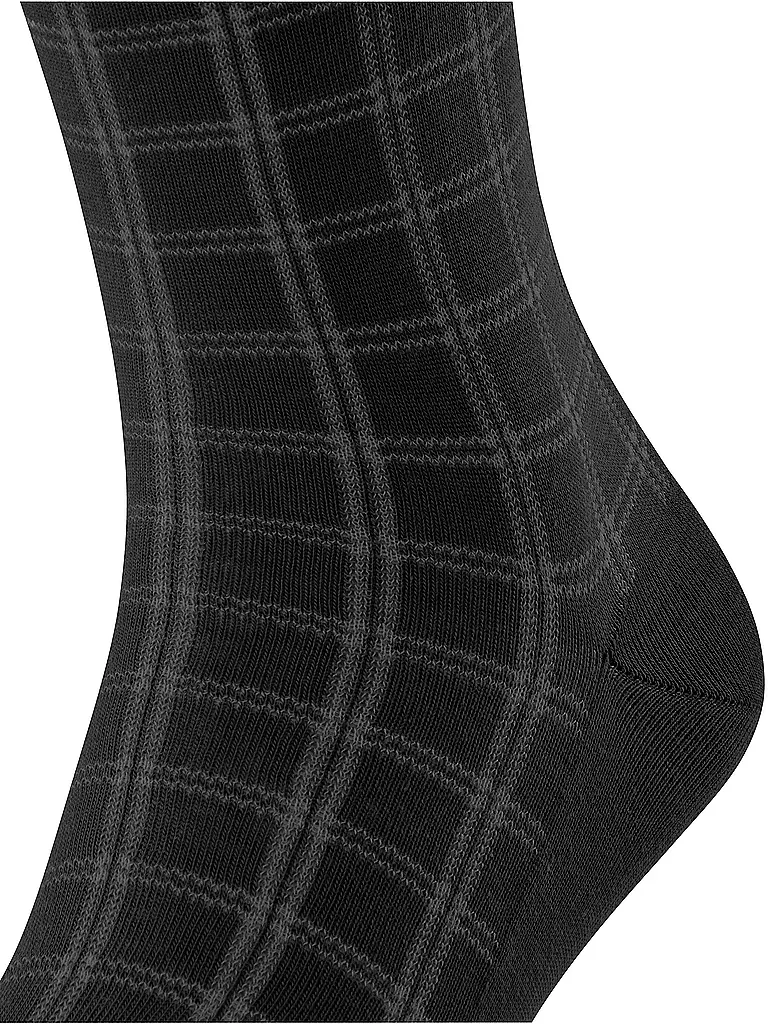 FALKE | Herren Socken MODERN TAILOR black | hellgrau