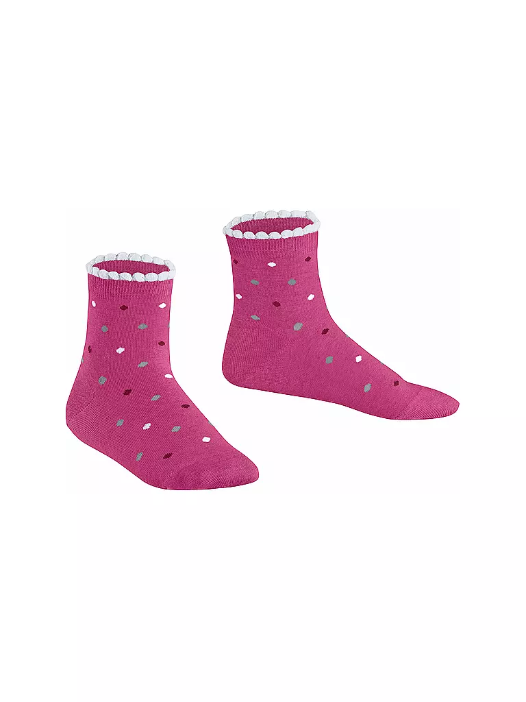 FALKE | Kinder Socken MULTIDOT gloss | pink