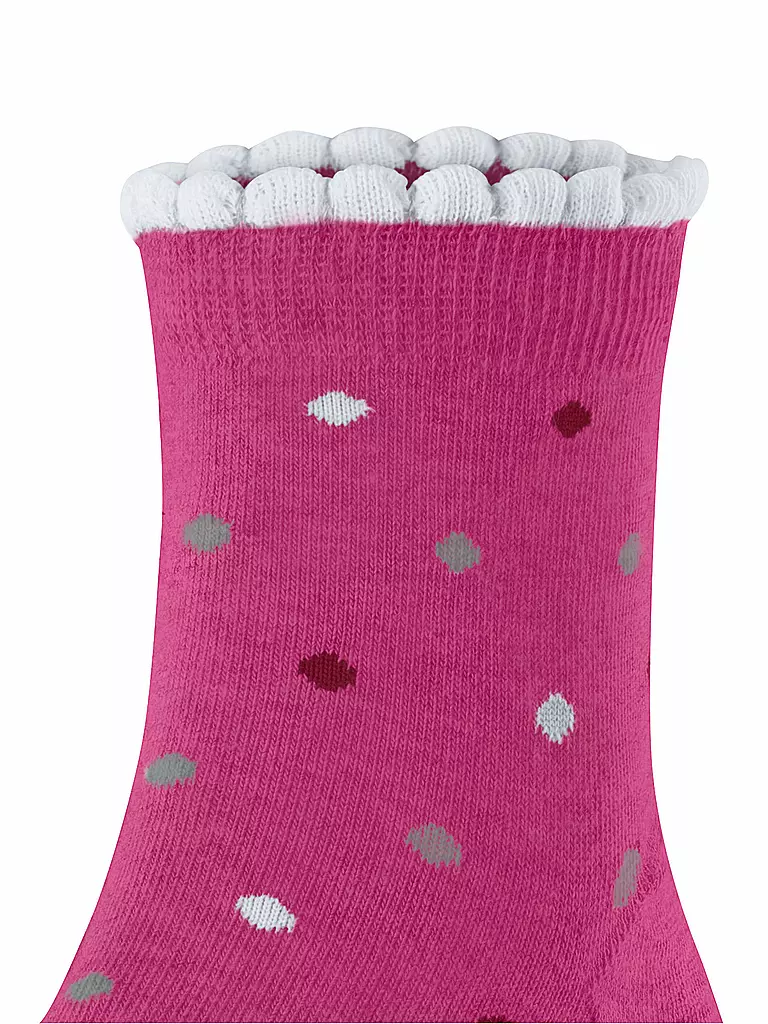 FALKE | Kinder Socken MULTIDOT gloss | pink