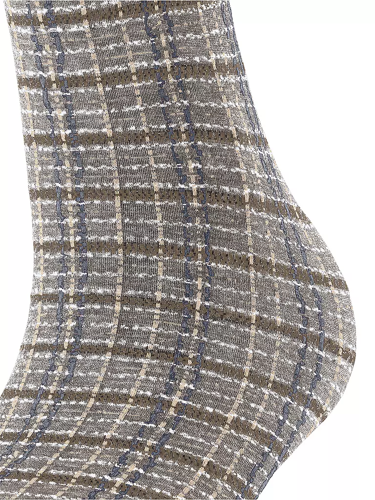 FALKE | Kniestrümpfe DORMANT TWEED biscotti | beige