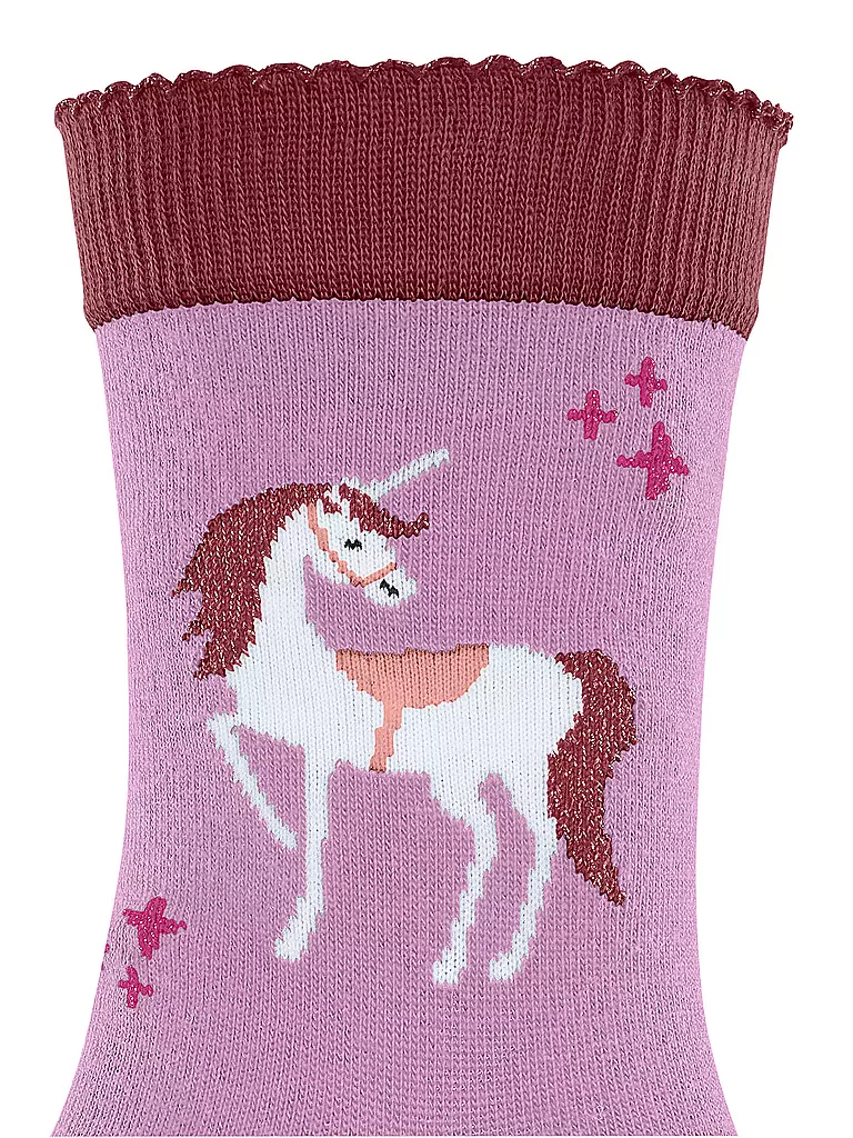 FALKE | Mädchen Socken MAGIC UNICORN candy pink  | rosa