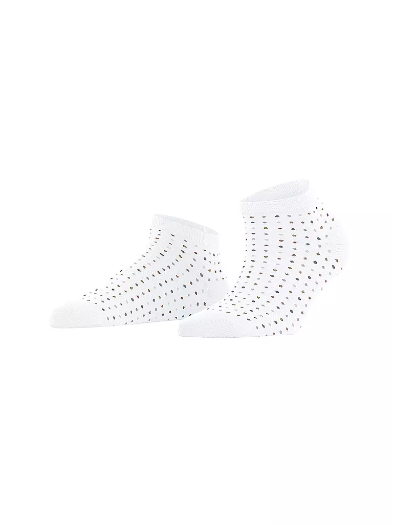 FALKE | Sneaker Socken MULTISPOT white | weiss