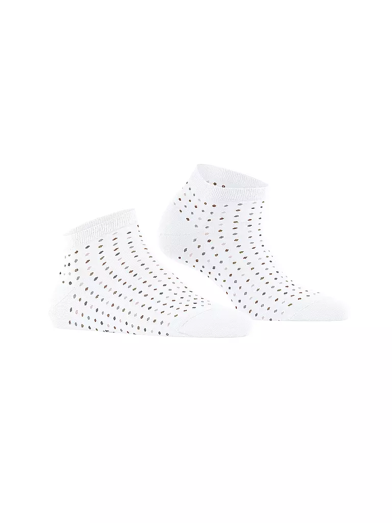 FALKE | Sneaker Socken MULTISPOT white | dunkelblau