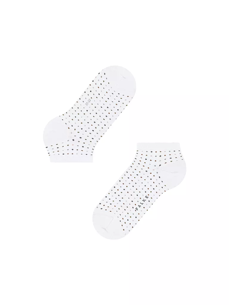 FALKE | Sneaker Socken MULTISPOT white | dunkelblau