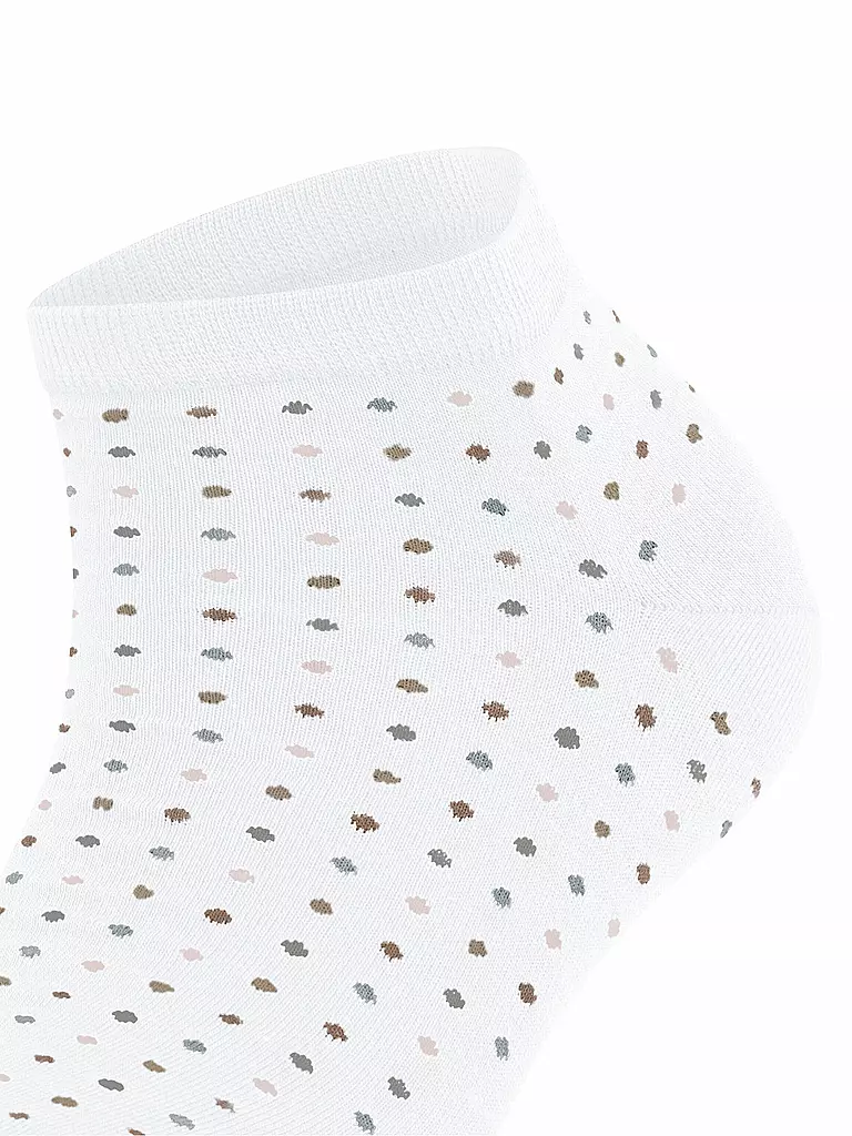 FALKE | Sneaker Socken MULTISPOT white | dunkelblau